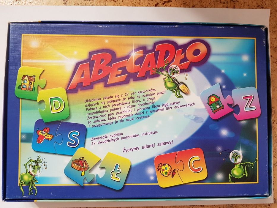 Abecadło gra edukacyjna Trefl