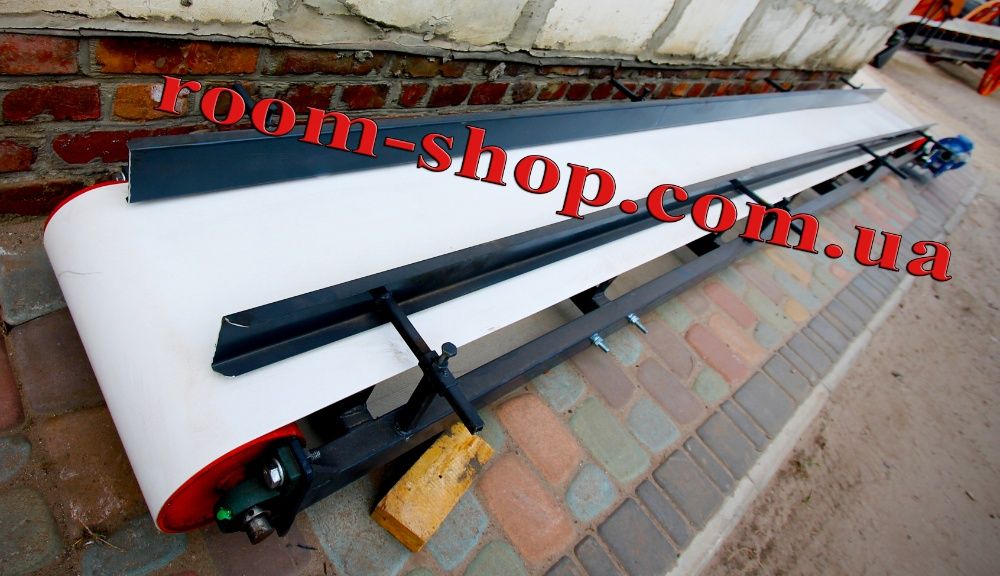 Ленточный транспортер, с пищевой лентой, конвейер. ширина 400 мм.