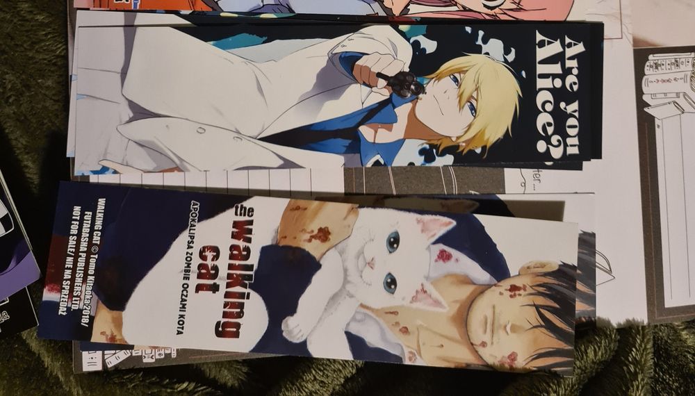 Zakładka z mang Waneko