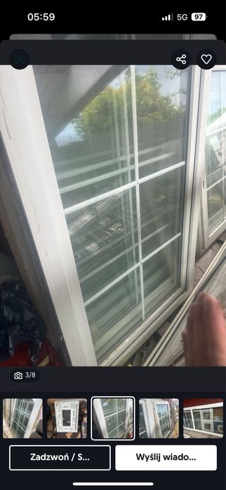 Okna z demontazu stan bardzo dobry