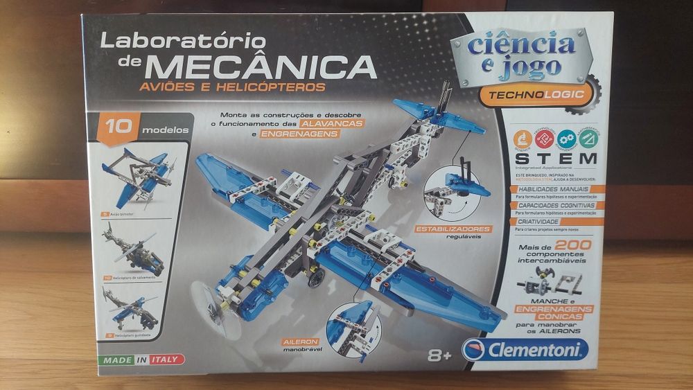 Laboratório de Mecânica Aviões e Helicópteros - Clementoni (8+)