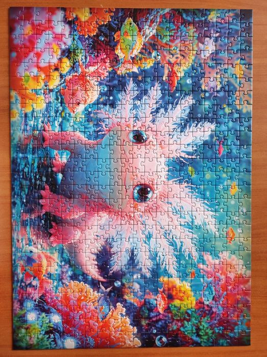 Puzzle 500 aksolotl