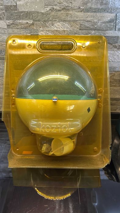 Candeeiro de Teto Orion Azul Transparente da KOZIOL