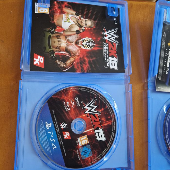 PS 4 cd's Fifa 18- Fifa 19 - PES 2018