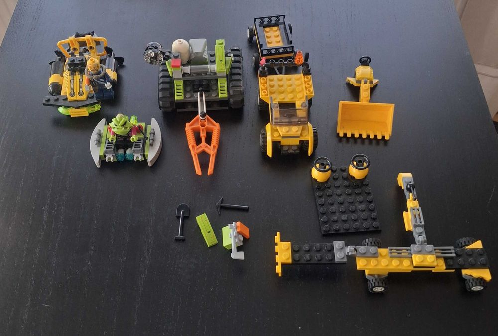Lego Power Miners & Lego Atlantis zestawy