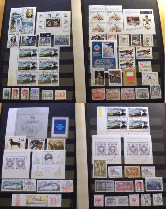 Klaser ze znaczkami, znaczki pocztowe A252