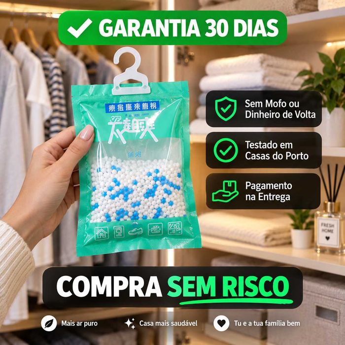 Sacos Anti Humidade 10 Un - Armário Mofo Bolor - Porto Lisboa Viana Leiria - Envio 24h