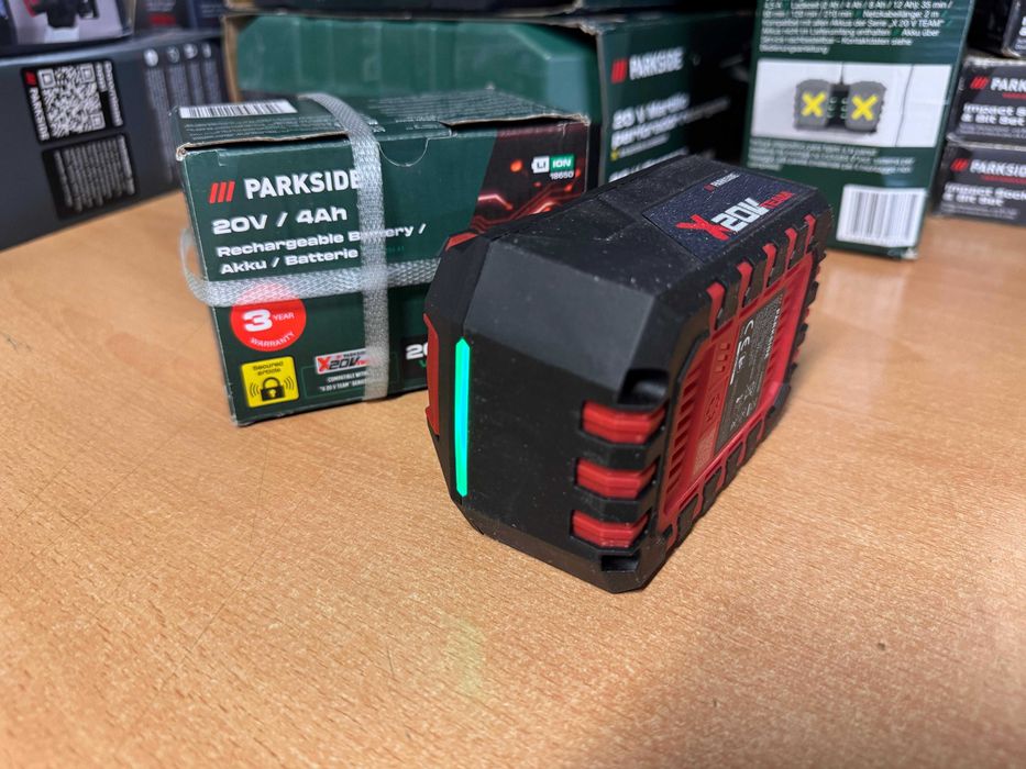 Bateria Parkside 20V 4Ah PAP 204 A1 – X20V Team, Nova