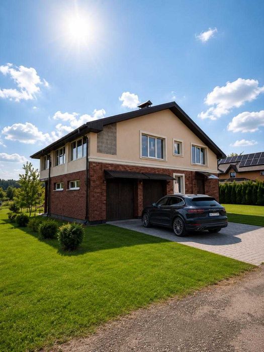 Продам преміум будинок в КМ Бобриця Парк.  Закрита територія, охорона, озеро, ліс — все для вашого комфорту