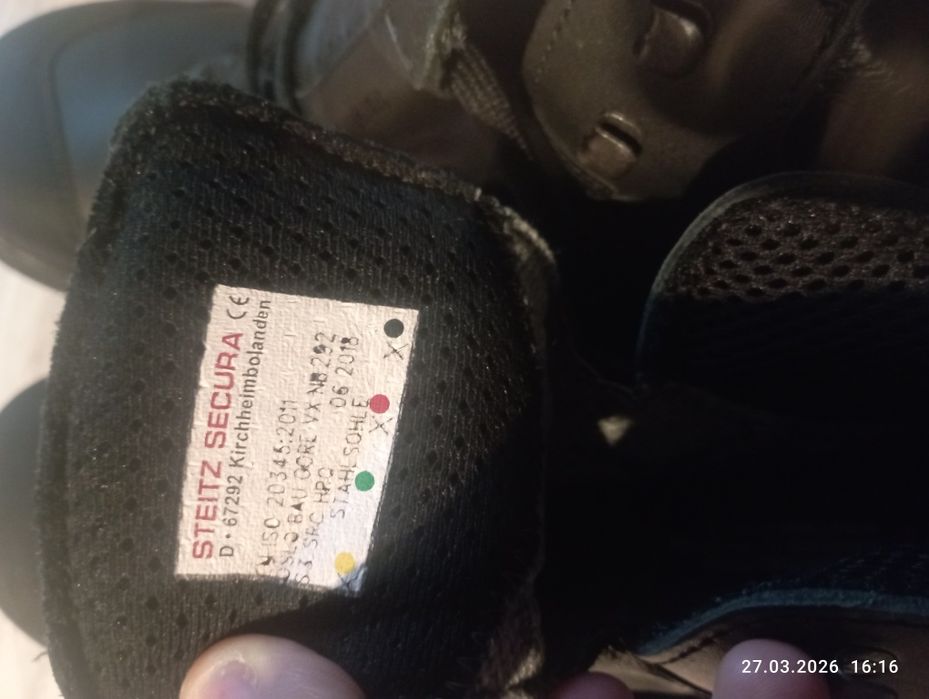 buty steitz secura Oslo rozmiar 45 wkładka 30 cm nowe