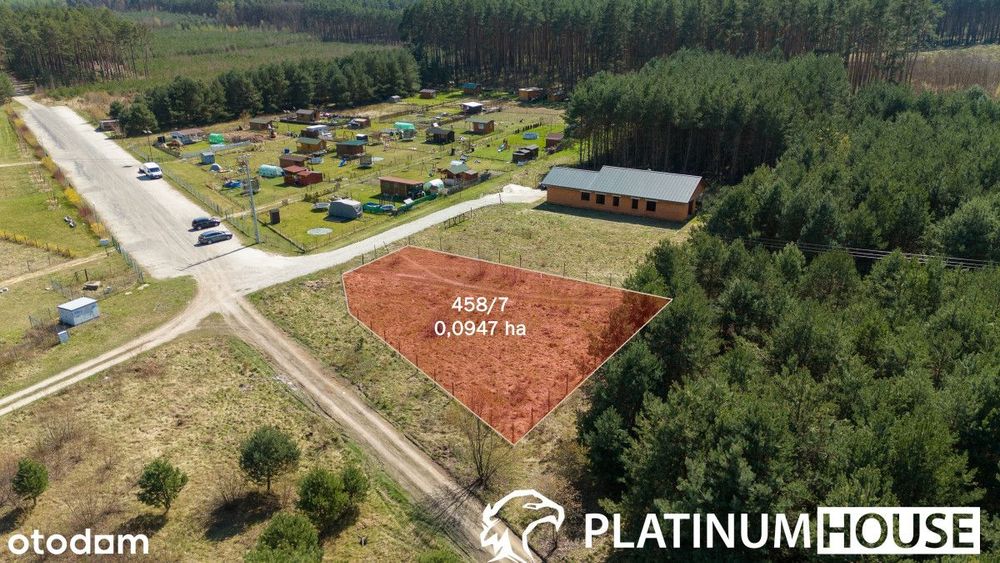 Srebrna Polana – 947 m² w Chynowie | Mpzp