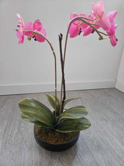 Flor artificial orquídea
