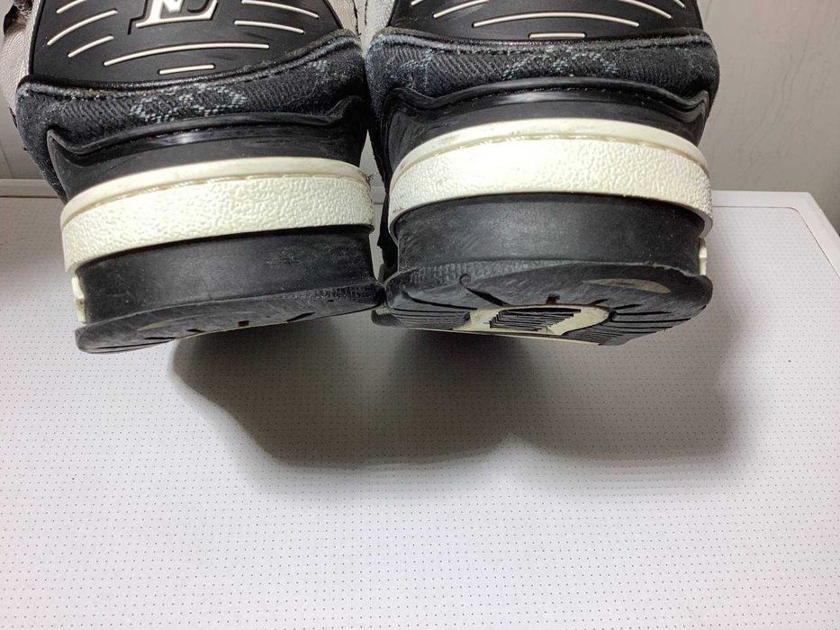 Кроссовки Louis Vuitton Denim Monogram Trainer размер 5