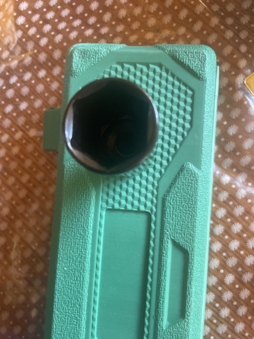 Подовжена ударна торцева головка 24мм 1/2 crom-vanadium якісна 6 гран