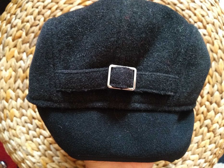 Mayser Outlast  Nowy męski kaszkiet, 80% Wełna, Roz. S-M / 56 cm