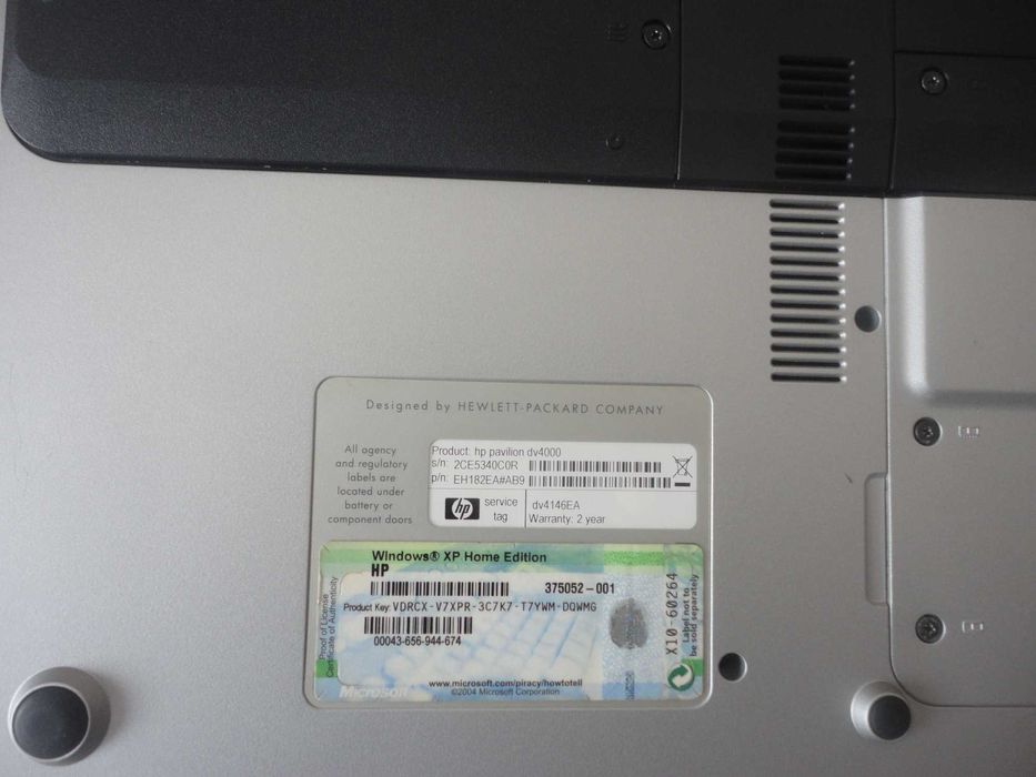 Portatil HP pavillion