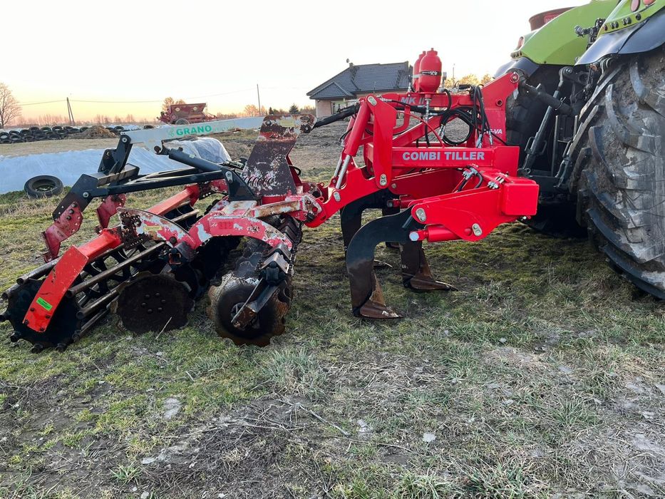 Głębosz HE-VA MK II zestaw z broną talerzową uprawa bez orkowa pług