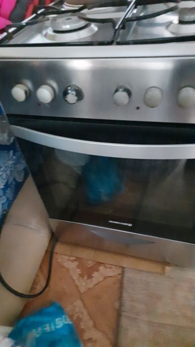 Плита газова  нержавійка