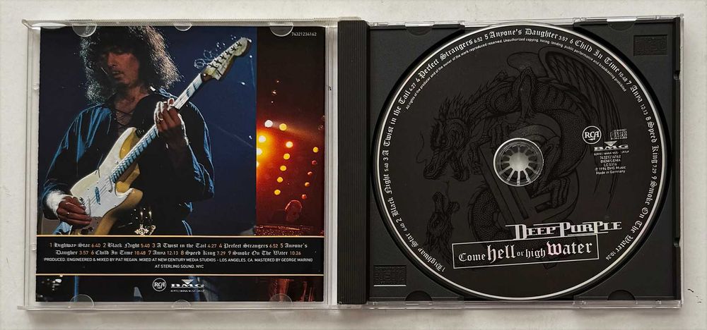 CD_Deep Purple, Come Hell Or High Water. Muito estimado, como novo.