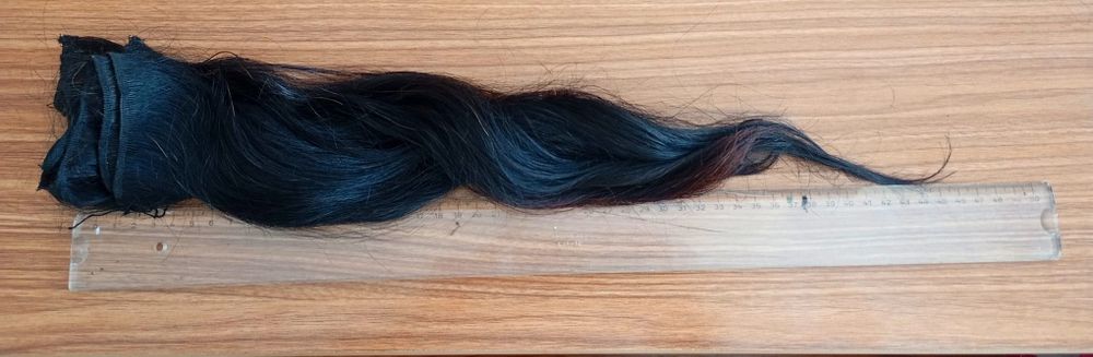 Cabelo humano verdadeiro