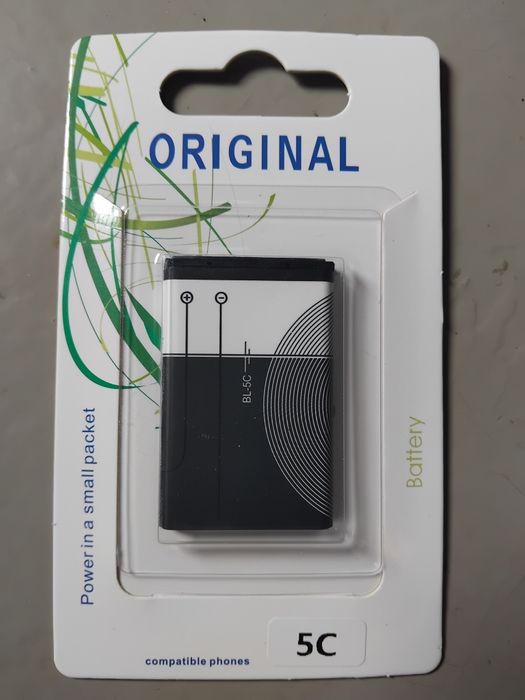 Аккумулятор BL-5C, BL-5CВ NOKIA, Samsung  б.у.