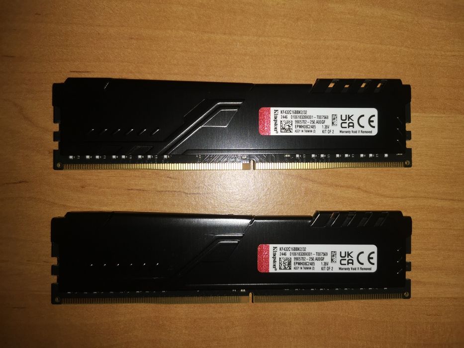 DDR4 2x16GB/3200 Kingston Fury Beast Black (KF432C16BB1K2/32)