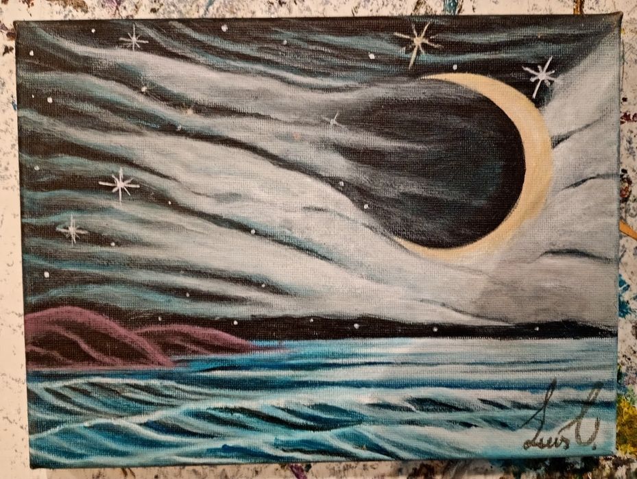 Pinturas em acrilico sobre tela