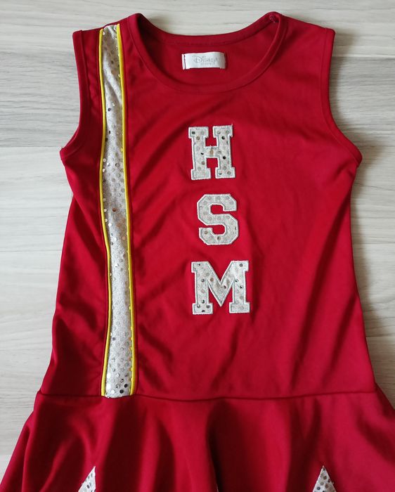 Disney Store High School Musical HSM Kostium karnawałowy Cheerleaderka