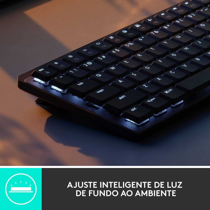 Teclado LOGITECH MX Mechanical Mini - como novo