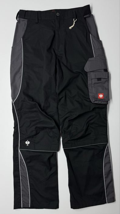 Робочі штани Engelbert Strauss Original | Чорно-сірі | Преміум Workwear