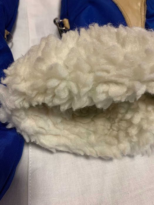 Зимние варежки краги на овчине.