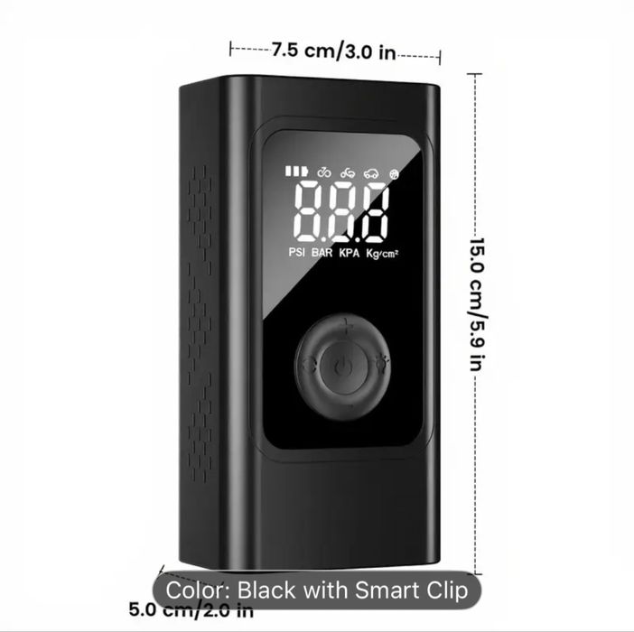 Бустер, пуск-зарядний  на 1000 А, з компрес. 150 PSI, батар. 10000 mAh