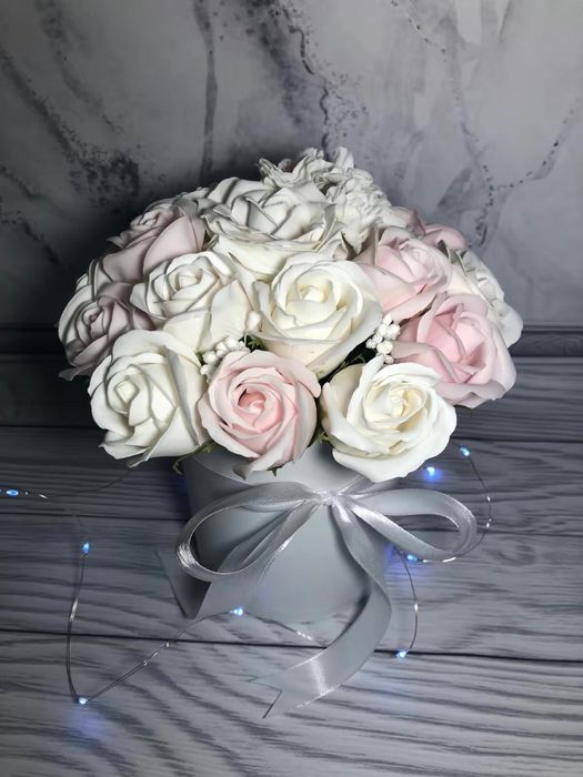 Букети з мильних квітів