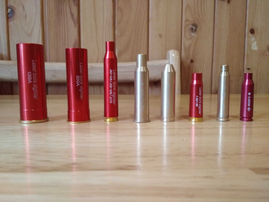 Лазерні патрони наступних калібрів