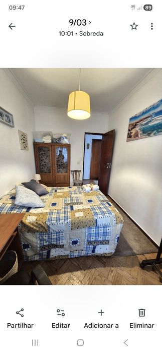 Quarto individual numa moradia partilhada