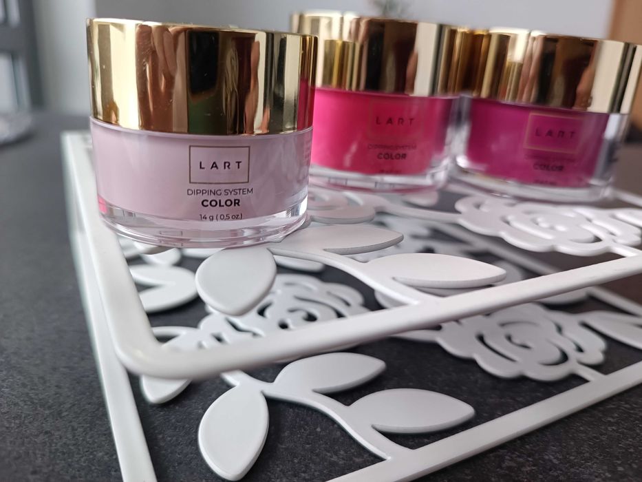 Lart Pro puder do manicure tytanowego puder tytanowy