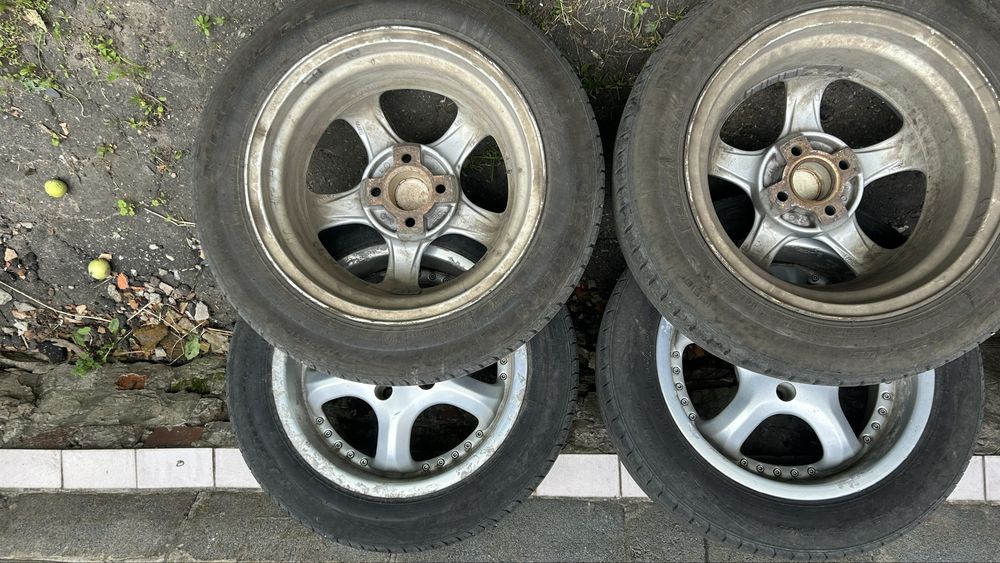 Резина с дисками R15 195/55 4/98-4/100