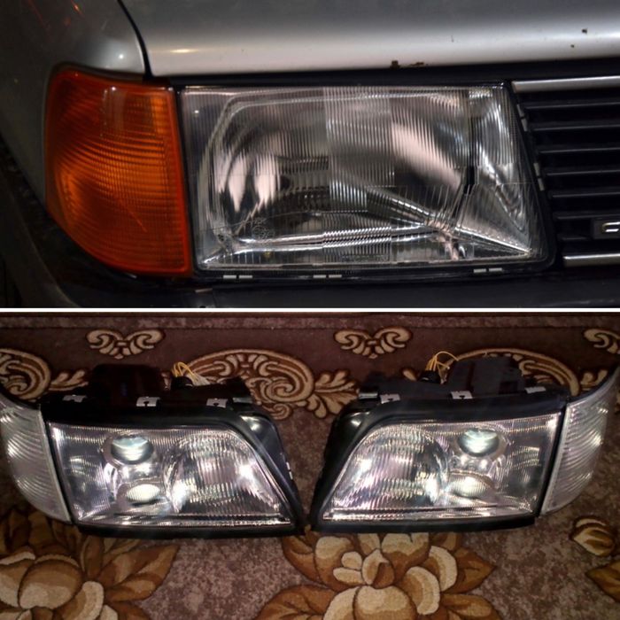 Нові фари, фары, повротники, ліхтарі стопи Audi 100 c3 80 b3 b4 A4 A6 C4 C5 C6