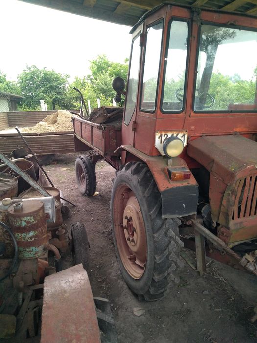 Трактор  т 16 та саморобний