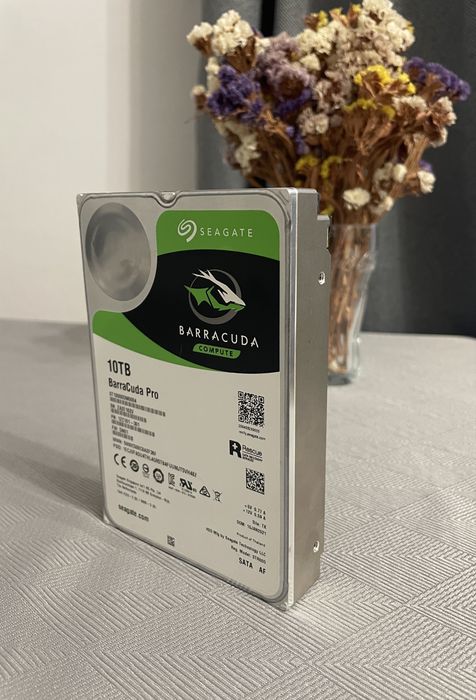 Seagate BarraCuda Pro 10TB HDD SATA III 7200 RPM
