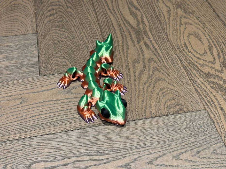 Рухомі іграшки-антистрес 3D друк | Дракон, Годзилла, Капібара, Змії