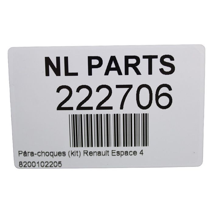 Para-choques Renault Espace IV 8200102205 Frente (2003-2006)
