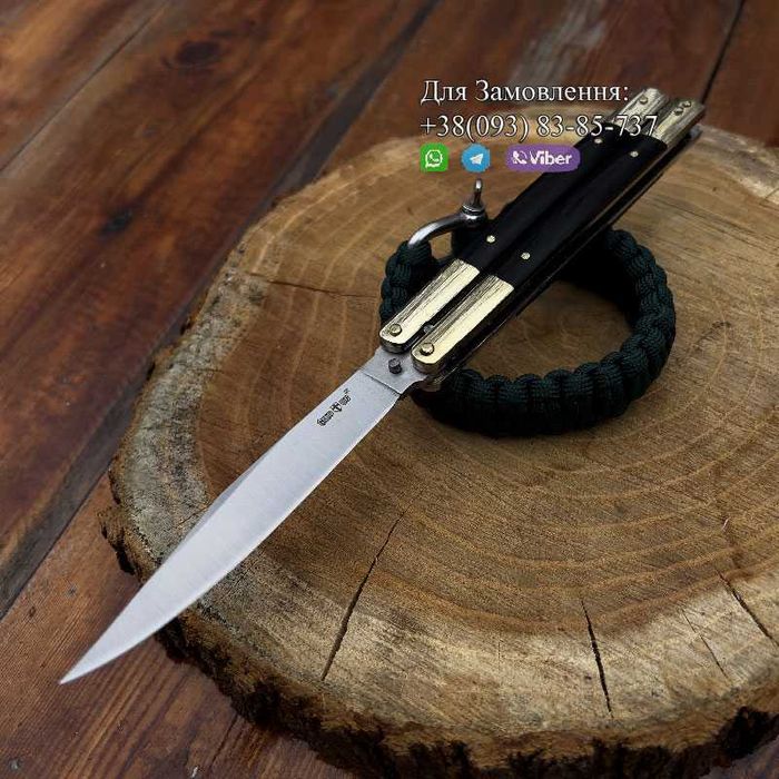 Нож Балисонг/Нож Бабочка/Балисонг/"Black Prince"