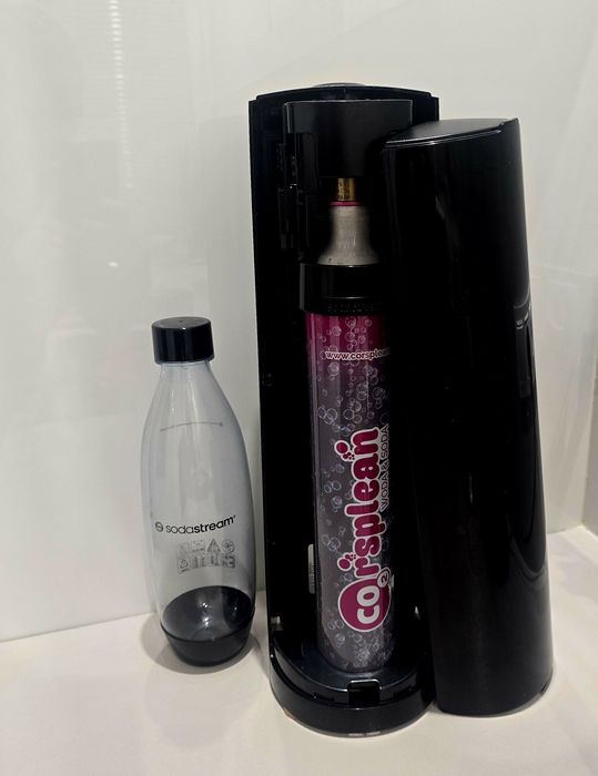 saturator SodaStream czarna 2 butelki + 1 wkład