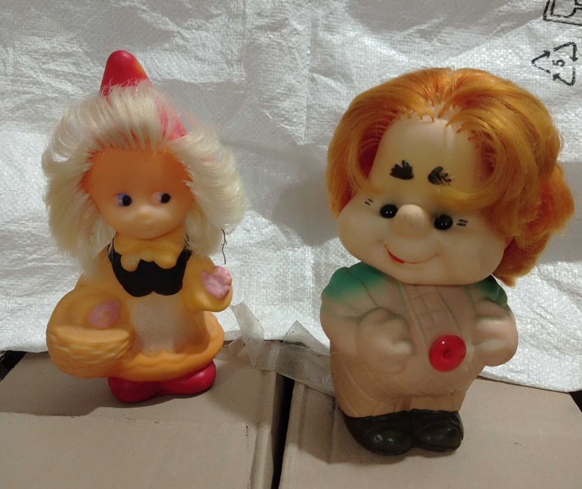 Игрушки резиновые СССР