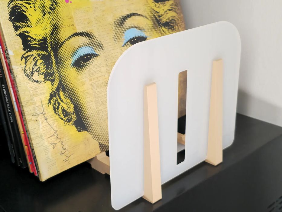 Suporte Elegante para Discos de Vinil LP64284275024769120