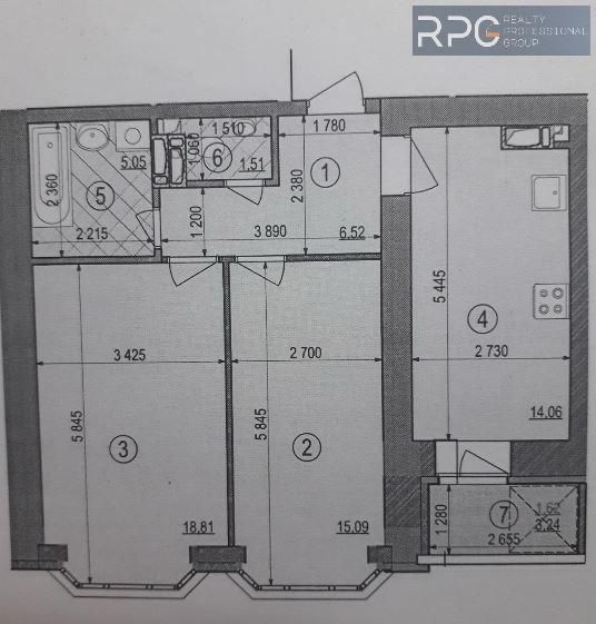2-rooms apartment apartment by the address st. Per Staroborispolskaya (area 63 m²) - Atlanta.ua - photo 5