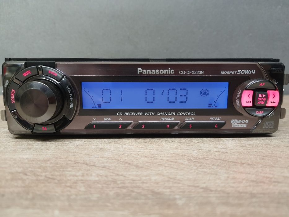 Radio samochodwe Panasonic CQ-DFX223N CD RCA Volkswagen VW Passat Golf