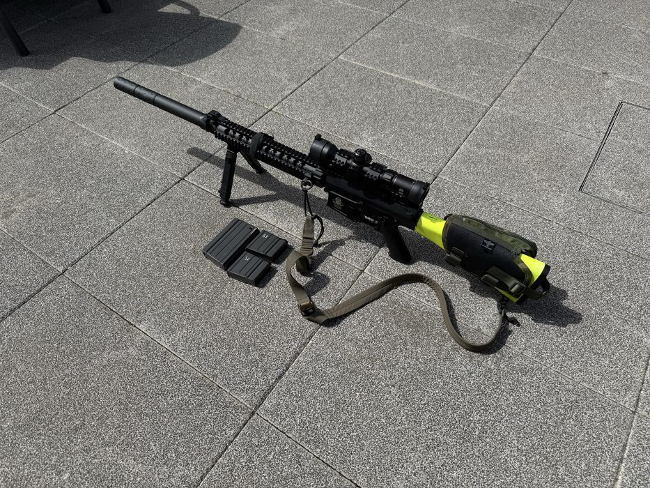 SR25 (GR25 - G&G) c/ upgrades - Airsoft