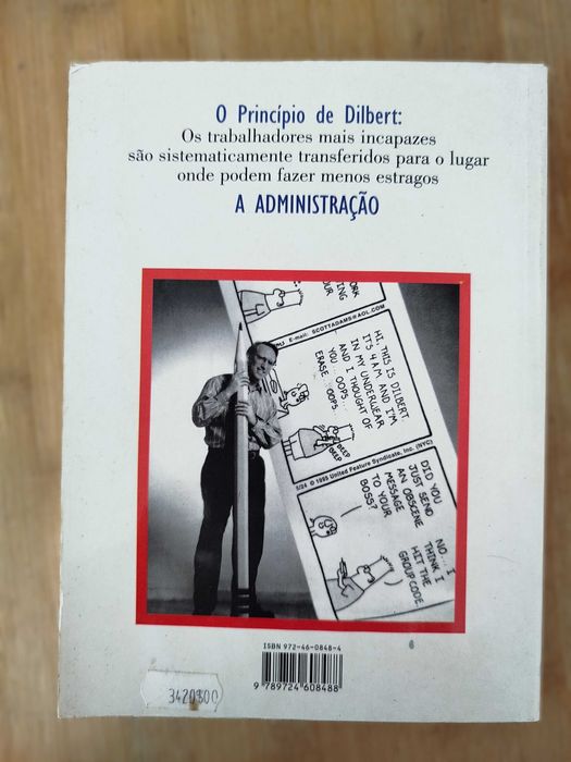 O Princípio de Dilbert Manual de gestão dos incompetentes de Scott Adams